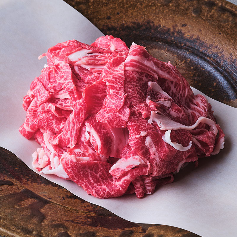 【お試し】国産黒毛和牛:小間切れ 300g