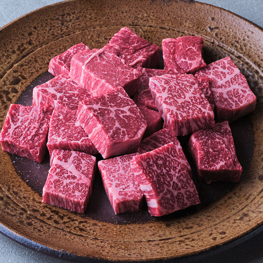 国産黒毛和牛ひとくちステーキ(モモ)450g