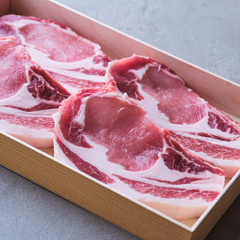 ソテー用:鹿児島黒豚(ロース)【枚数売り】 約120g×4枚3