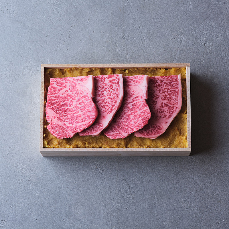 味噌漬:国産黒毛和牛(ロース)【折詰】400g2