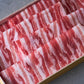 しゃぶしゃぶ用：国産豚（バラ）【折詰】600ｇ3