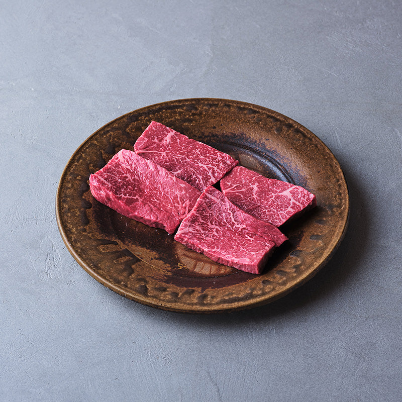 ステーキ用：国産黒毛和牛（モモ）【枚数売り】約150g×4枚2